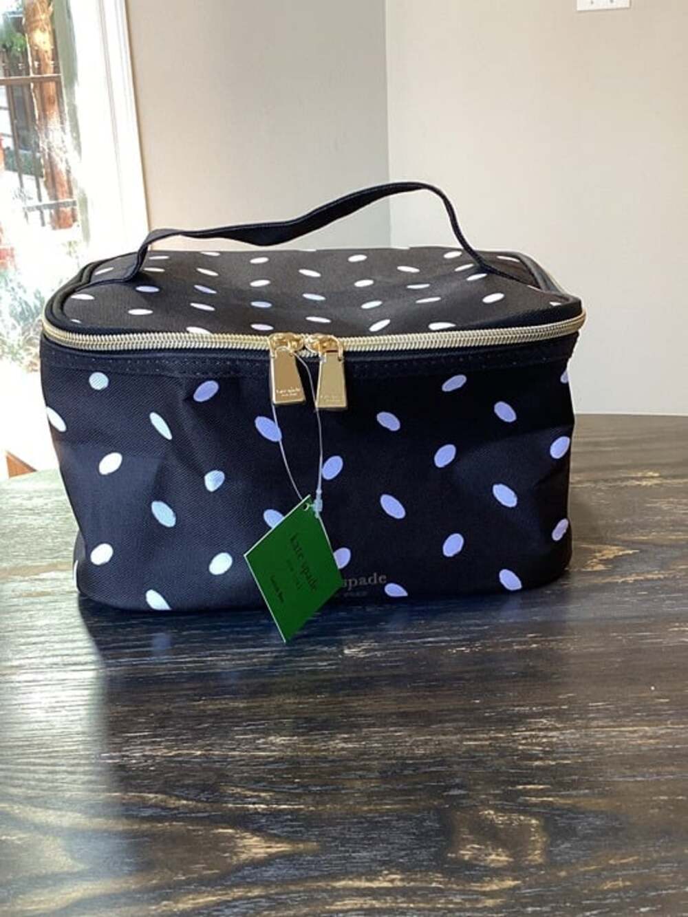 Kate Spade New York Almond Dot Insulated Lunch Bag